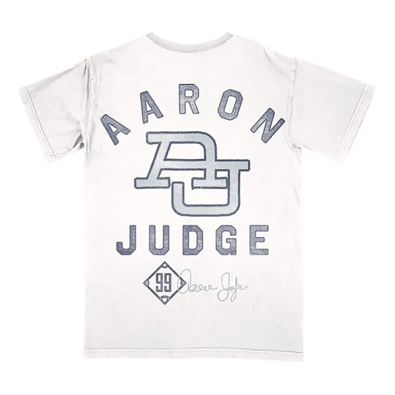 Aaron Judge Mens Crew Neck Short Sleeve Regular Fit Graphic T-Shirt