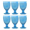 ABODE HOMEWARES Hobnail 6-pc. Drinkware Set