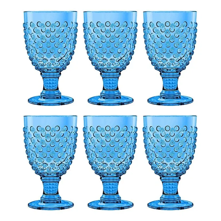 ABODE HOMEWARES Hobnail 6-pc. Drinkware Set
