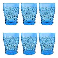 ABODE HOMEWARES Hobnail 6-pc. Drinkware Set