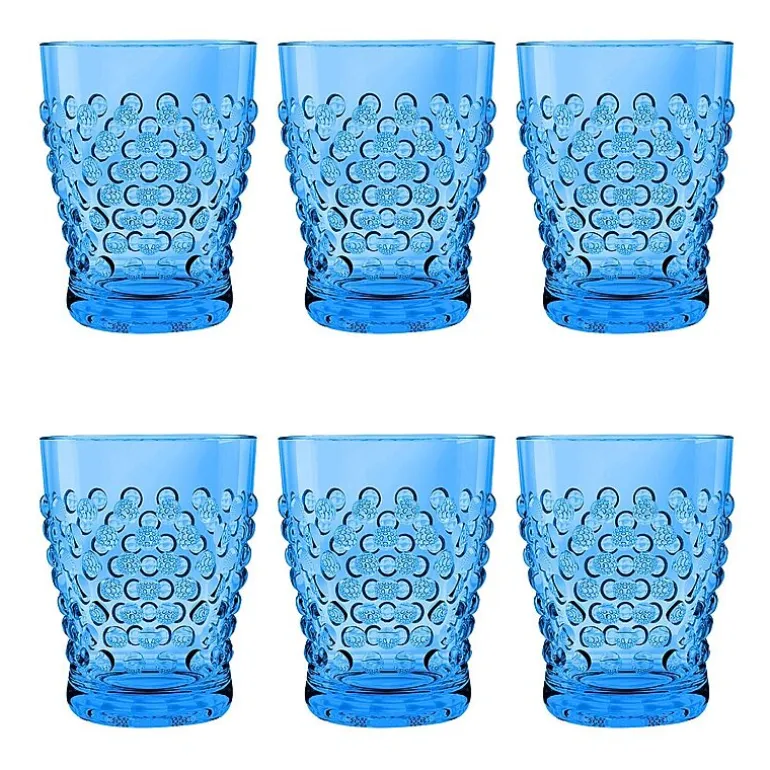 ABODE HOMEWARES Hobnail 6-pc. Drinkware Set