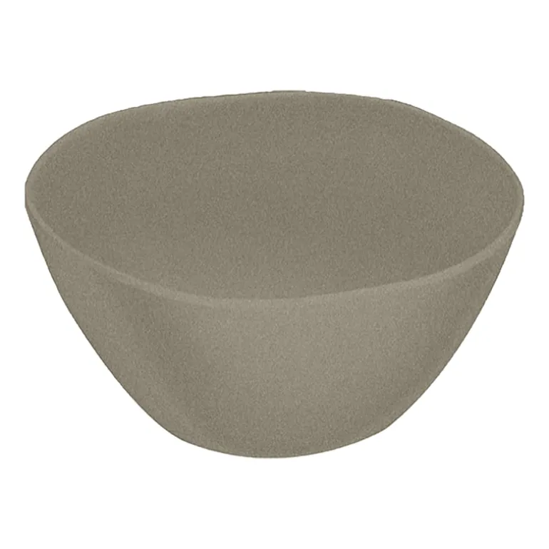 ABODE HOMEWARES Planta Matte Dune 6-pc. Melamine Cereal Bowl