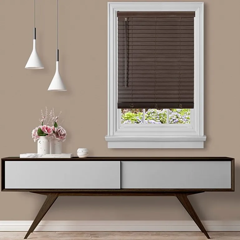 Achim Gii Madera Falsa 2" Cordless Faux Wood Blind