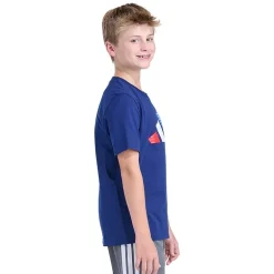 adidas Big Kid Boys Crew Neck Short Sleeve Regular Fit Graphic T-Shirt