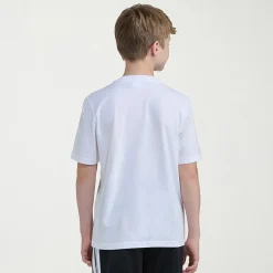 adidas Big Kid Boys Crew Neck Short Sleeve Regular Fit Graphic T-Shirt