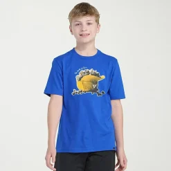 adidas Big Kid Boys Crew Neck Short Sleeve Regular Fit Graphic T-Shirt