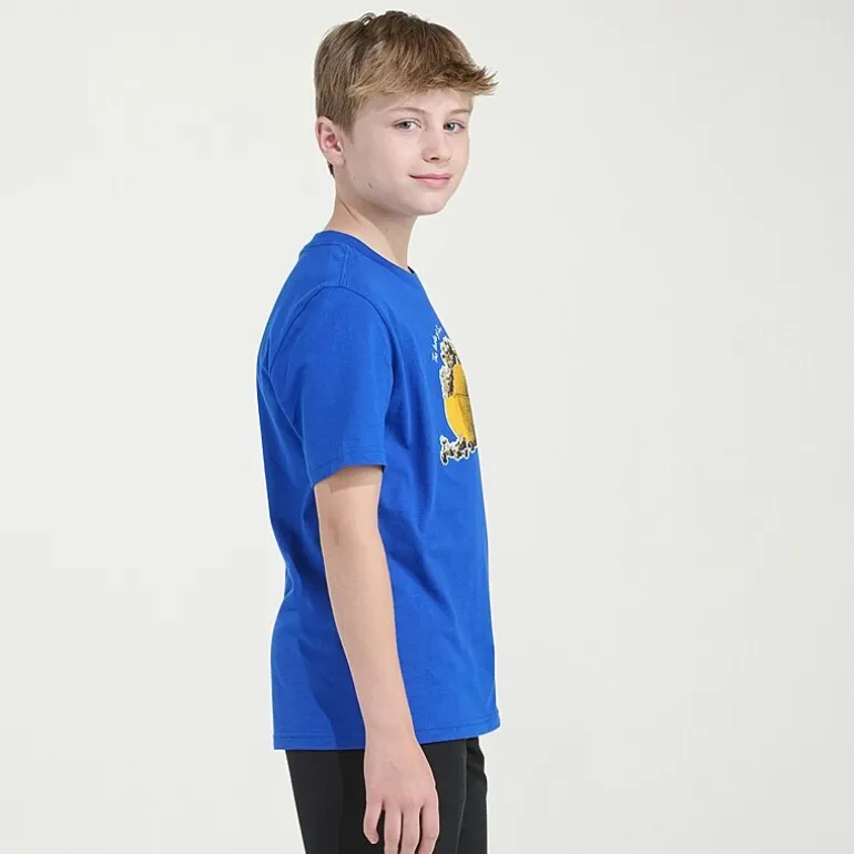 adidas Big Kid Boys Crew Neck Short Sleeve Regular Fit Graphic T-Shirt