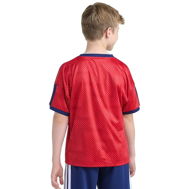 adidas Big Kid Boys Crew Neck Short Sleeve Loose Fit Graphic T-Shirt