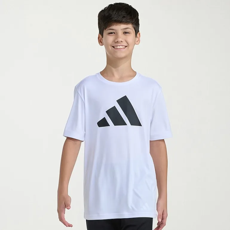 adidas Big Kid Boys Crew Neck Short Sleeve Active T-Shirt
