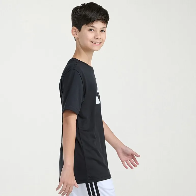 adidas Big Kid Boys Crew Neck Short Sleeve Active T-Shirt