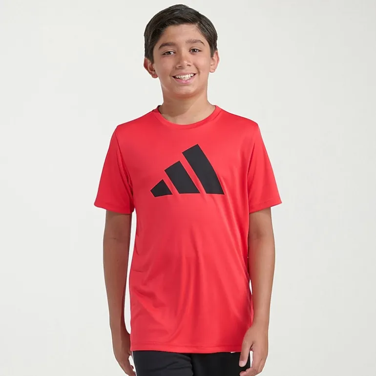 adidas Big Kid Boys Crew Neck Short Sleeve Active T-Shirt