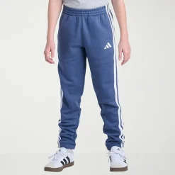 adidas Big Kid Boys Drawstring Waist Tapered Regular Fit Jogger Pant