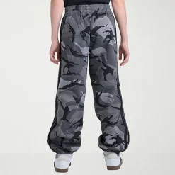 adidas Big Kid Boys Mid Rise Cuffed Loose Fit Fleece Pull-On Pant