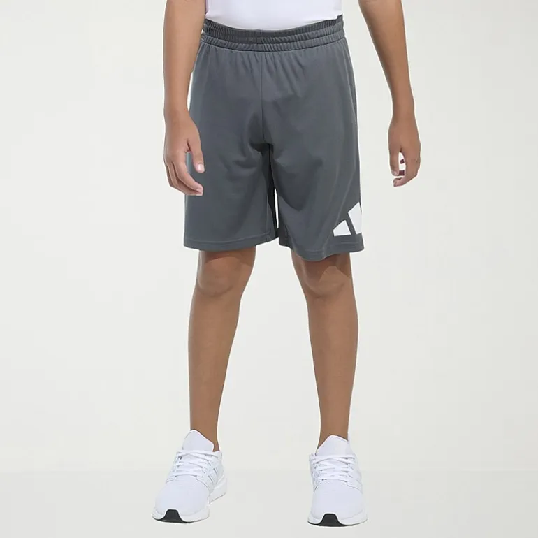adidas Big Kid Boys Mid Rise Pull-On Short