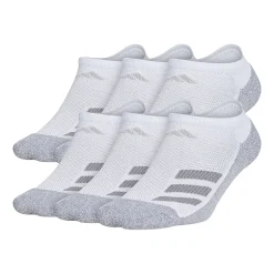 adidas Big Kid Boys Multi-Pack 6 Pair No Show Socks