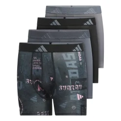 adidas Big Kid Boys 4 Pack Boxer Briefs S-5160295a