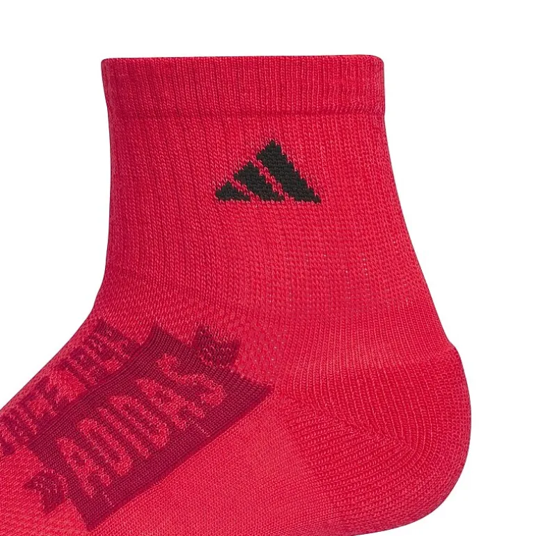 adidas Big Kid Boys 6 Pair Quarter Ankle Socks
