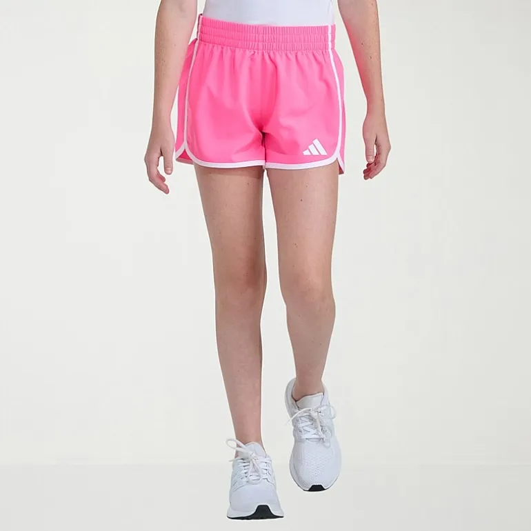 adidas Big Kid Girls Mid Rise Running Short