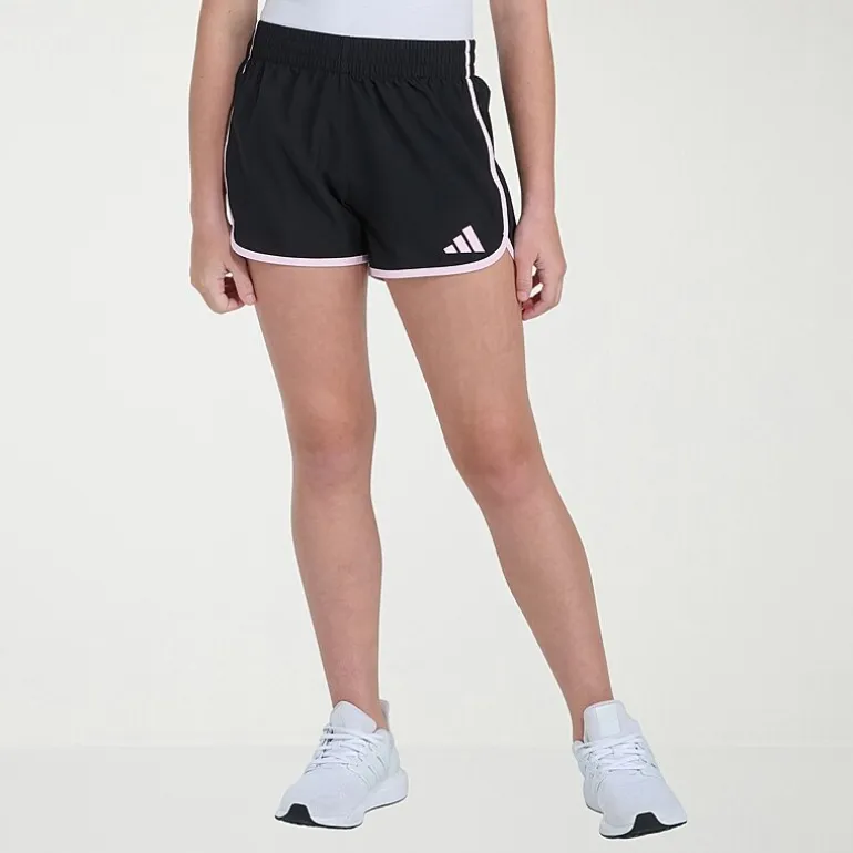 adidas Big Kid Girls Mid Rise Running Short