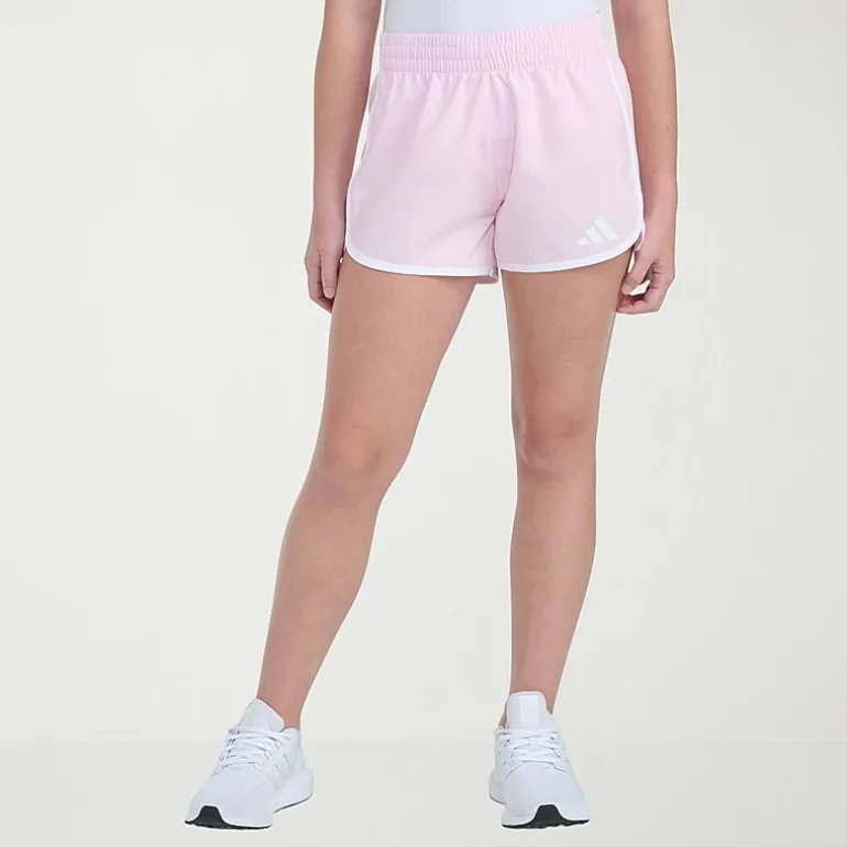 adidas Big Kid Girls Mid Rise Running Short