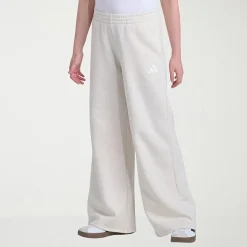 adidas Big Kid Girls Mid Rise Wide Leg Regular Fit Fleece Pull-On Pant