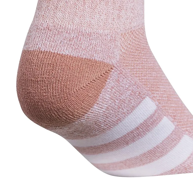 adidas Big Kid Girls 6 Pair Quarter Ankle Socks