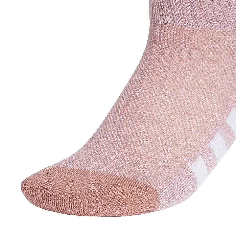 adidas Big Kid Girls 6 Pair Quarter Ankle Socks