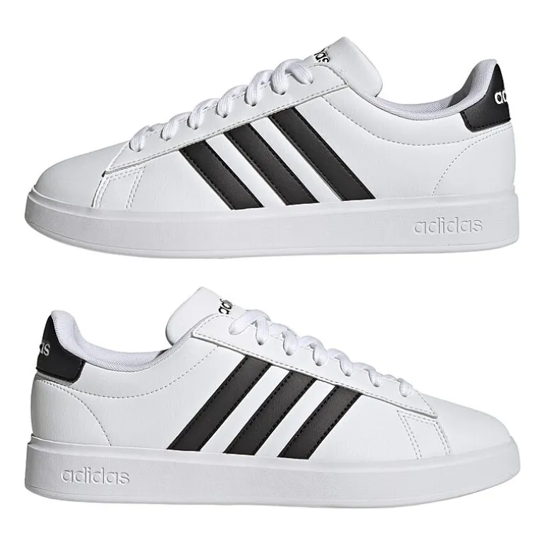 adidas Cloudfoam Grand Court Cloudfoam Lifestyle Co Mens Sneakers