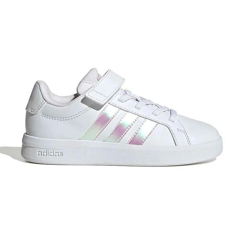 adidas Cloudfoam Grand Court 3.0 El Little Kid Girls Sneakers