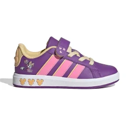 adidas Cloudfoam Grand Court El Little Kid Girls Minnie Mouse Sneakers