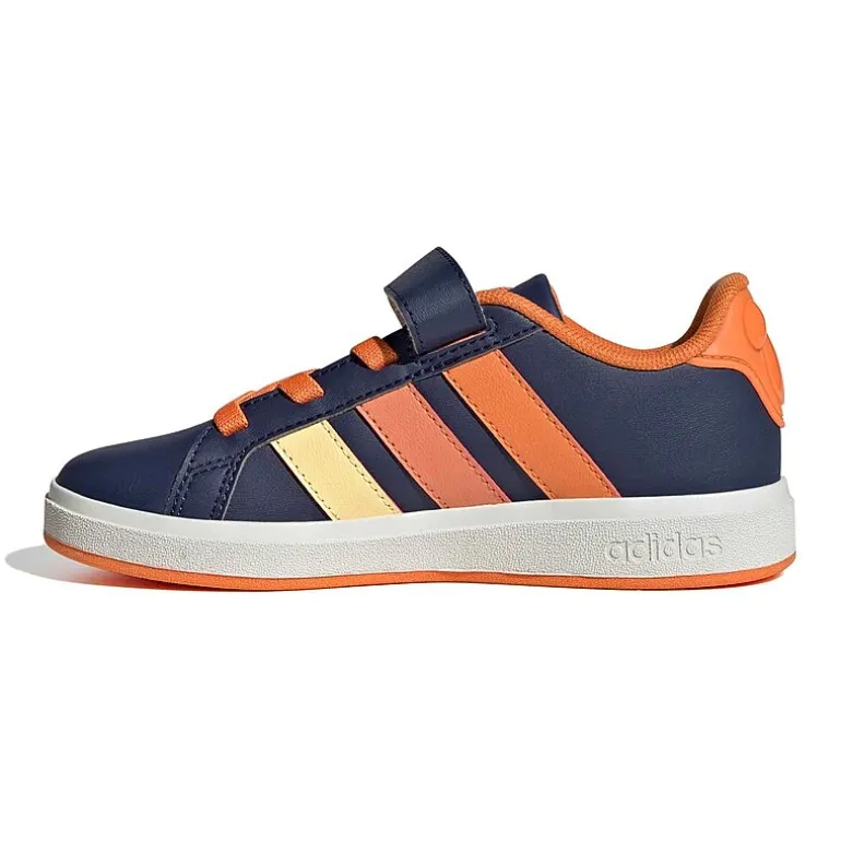 adidas Cloudfoam Grand Court El Little Kid Boys Mickey Mouse Sneakers