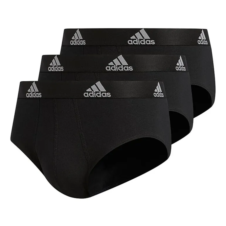 adidas Cotton Mens 3 Pack Briefs 5152357a