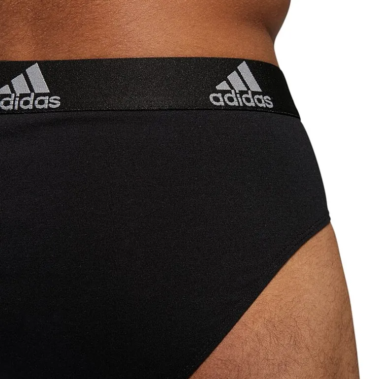 adidas Cotton Mens 3 Pack Briefs 5152357a