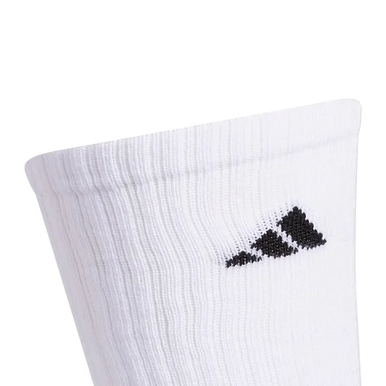 adidas Cushioned Mens 6 Pair Big and Tall Crew Socks