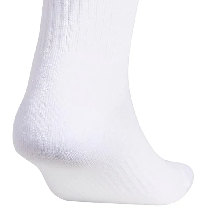 adidas Cushioned Mens 6 Pair Big and Tall Crew Socks