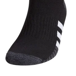 adidas Cushioned Mens 3 Pair Big and Tall Low Cut Socks