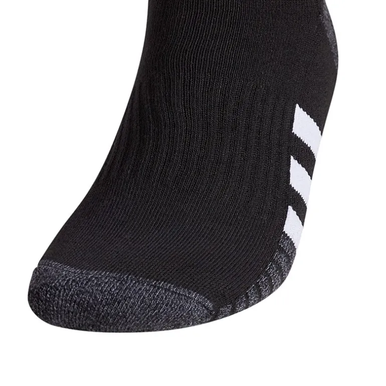 adidas Cushioned Mens 3 Pair Big and Tall Low Cut Socks