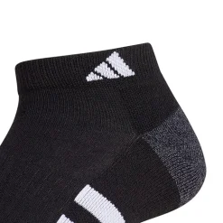 adidas Cushioned Mens 3 Pair Big and Tall Low Cut Socks
