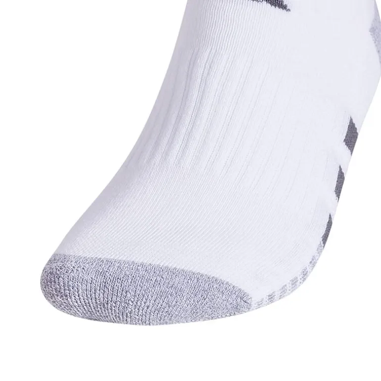 adidas Cushioned Mens 3 Pair Big and Tall No Show Socks