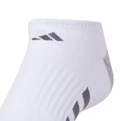 adidas Cushioned Mens 3 Pair Big and Tall No Show Socks