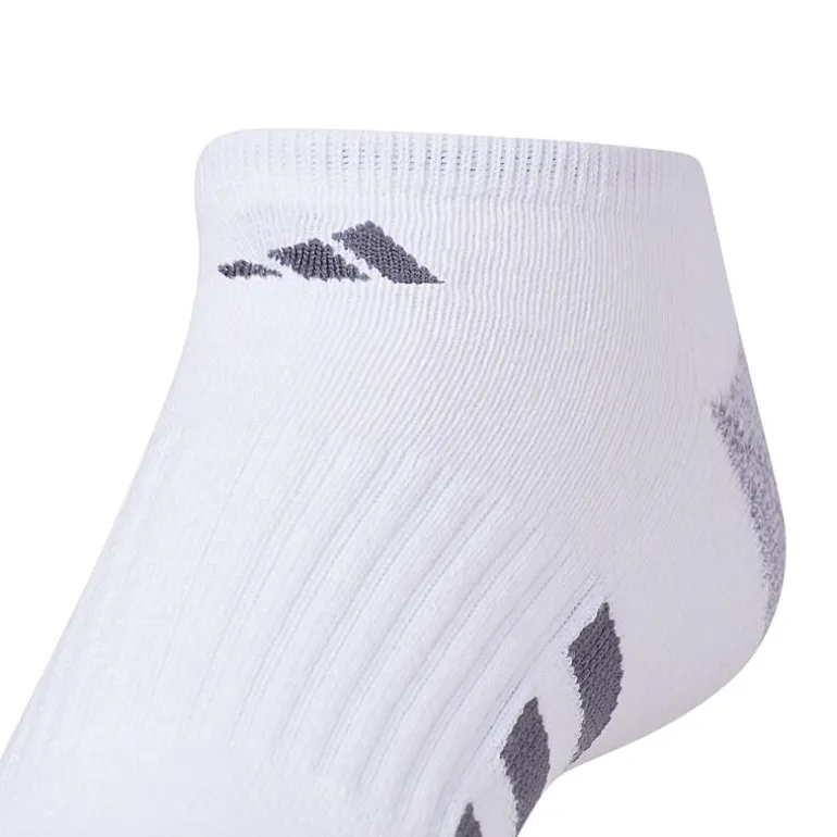 adidas Cushioned Mens 3 Pair Big and Tall No Show Socks