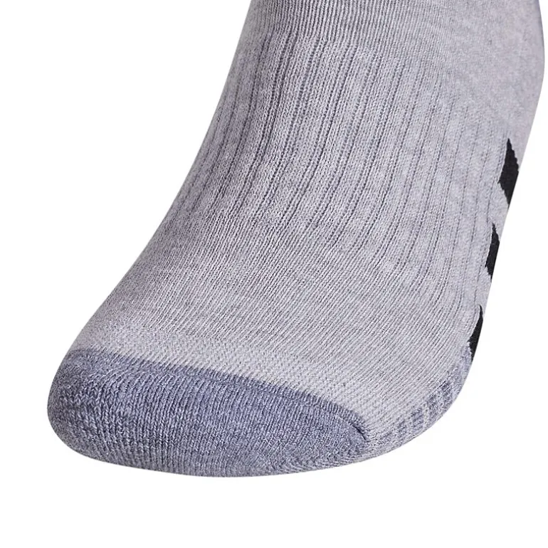 adidas Cushioned Mens 3 Pair No Show Socks