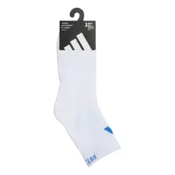 adidas Cushioned Mens 3-pc. Quarter Ankle Socks