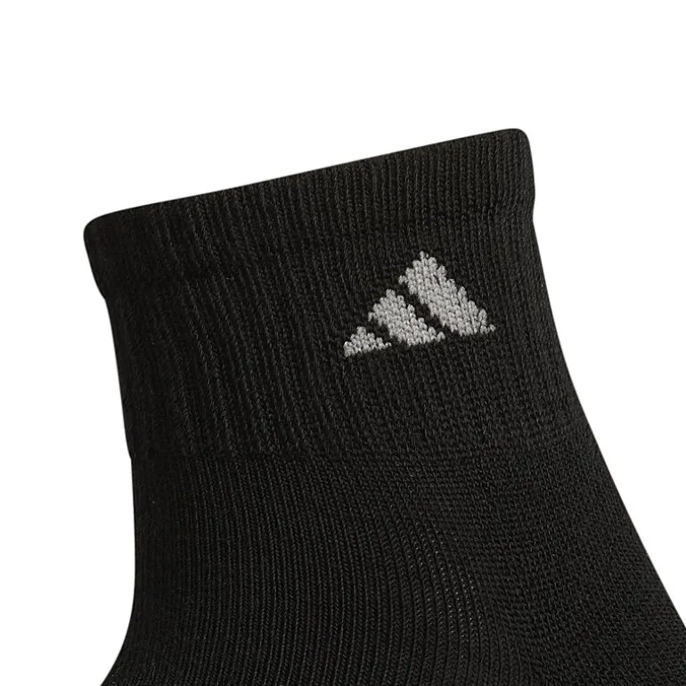 adidas Cushioned Womens 6 Pair Quarter Ankle Socks