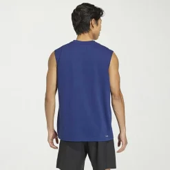 adidas Essentials Feel Ready Mens Crew Neck Sleeveless Active Big and Tall T-Shirt