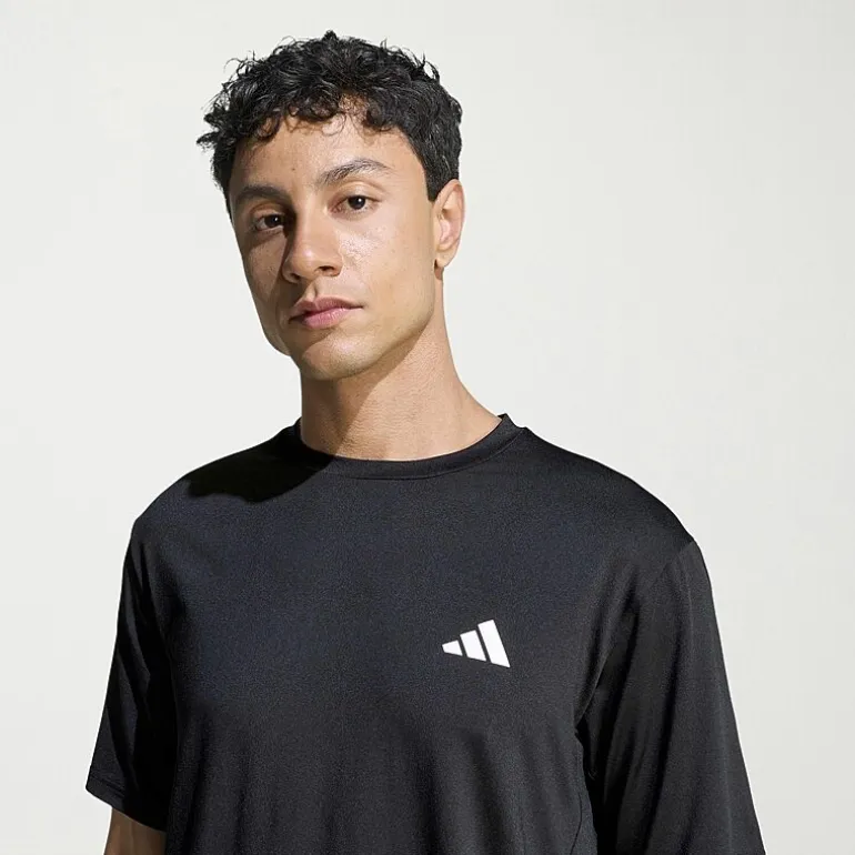 adidas Essentials Flex Mens Crew Neck Short Sleeve Active Big and Tall T-Shirt