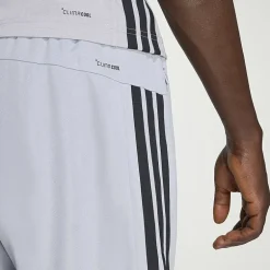 adidas Essential 3 Stripe Mens 9" Big and Tall Workout Shorts