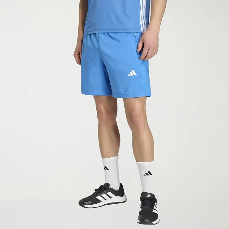 adidas Essentials Woven Mens 7" Mid Rise Workout Shorts