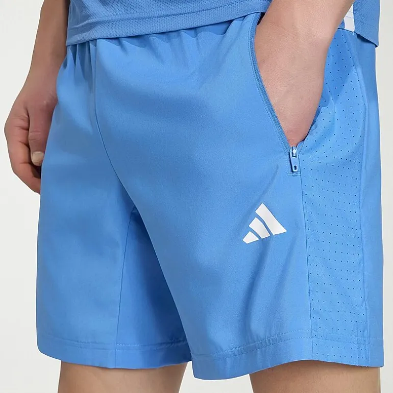 adidas Essentials Woven Mens 7" Mid Rise Workout Shorts
