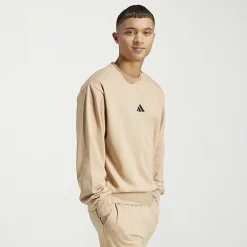 adidas Feel Cozy Mens Crew Neck Long Sleeve Sweatshirt